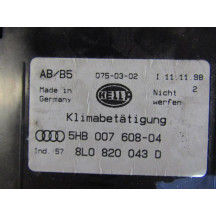 Commande chauffage AUDI A3 1 Photo n°3
