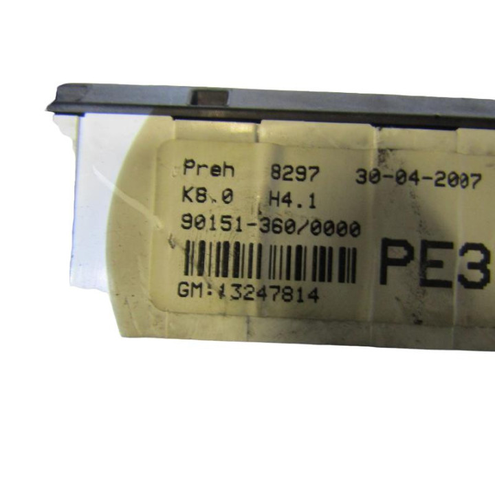Commande chauffage OPEL ASTRA H Photo n°3