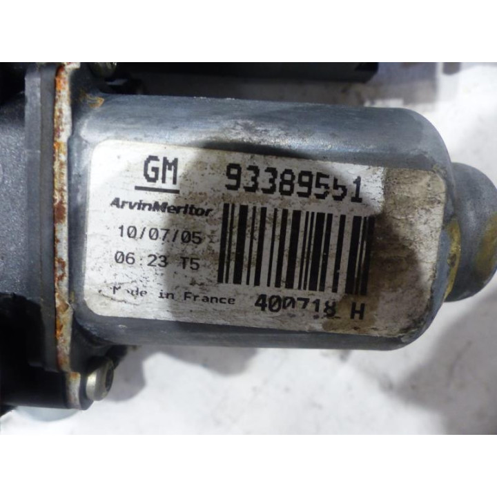Leve vitre electrique avant gauche OPEL MERIVA A Photo n°4