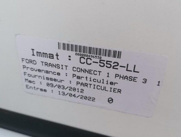 Rétroviseur droit complet pour Ford Transit-Connect depuis sept