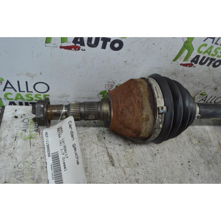 Cardan gauche (transmission) OPEL ASTRA H Photo n°3
