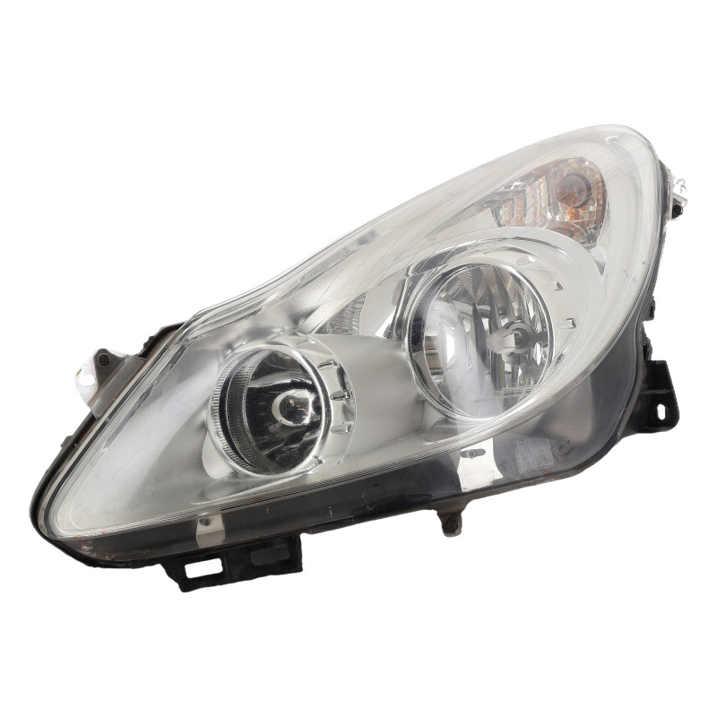 Optique avant principal gauche (feux)(phare) OPEL CORSA D Photo n°1