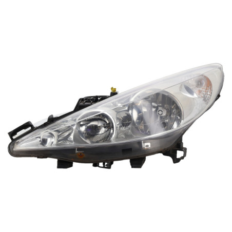 Optique avant principal gauche (feux)(phare) PEUGEOT 207