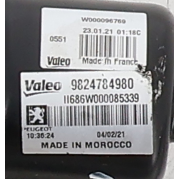 Moteur essuie glace avant PEUGEOT 208 2 Photo n°2