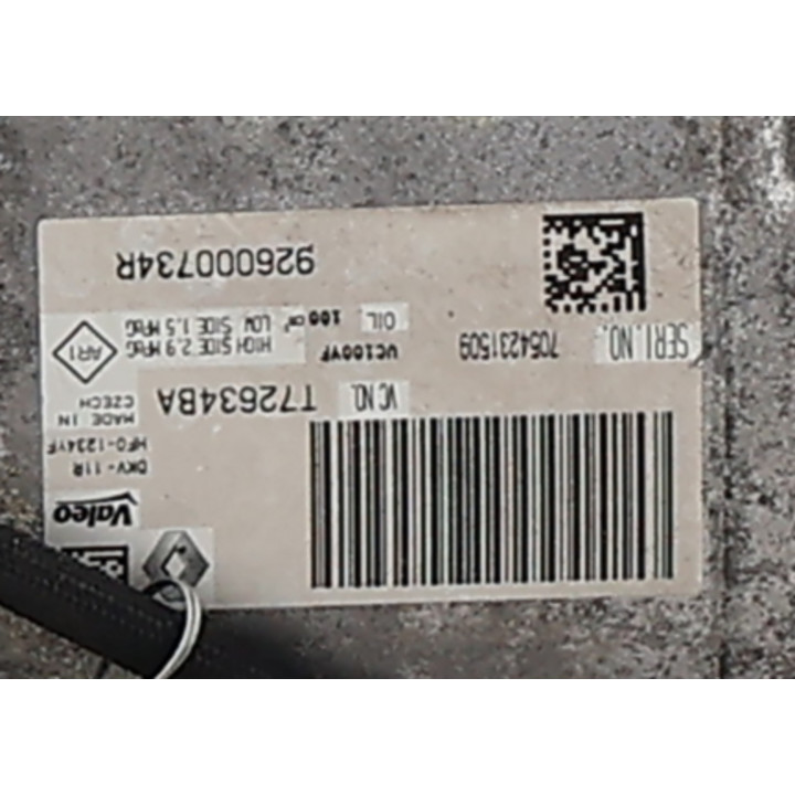 Compresseur clim RENAULT CLIO 4 Photo n°6