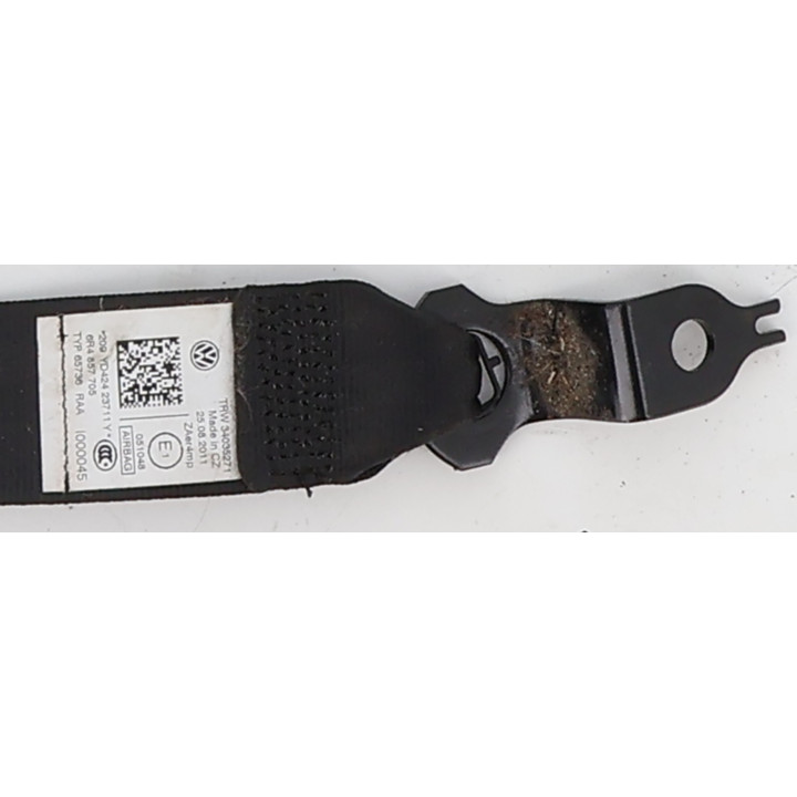 Ceinture avant gauche VOLKSWAGEN POLO 5 Photo n°2