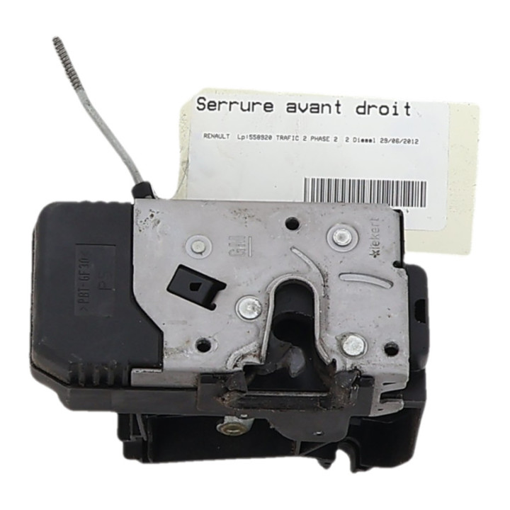 Serrure avant droit RENAULT TRAFIC 2 Photo n°3