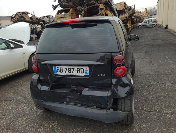 smart fortwo 451 du solénoïde de l'actionneur du hayon du coffre arrière