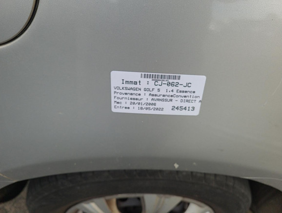 Avertisseur/Klaxon VOLKSWAGEN GOLF 5 Photo n°1