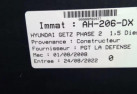 Bouton de warning HYUNDAI GETZ Photo n°12