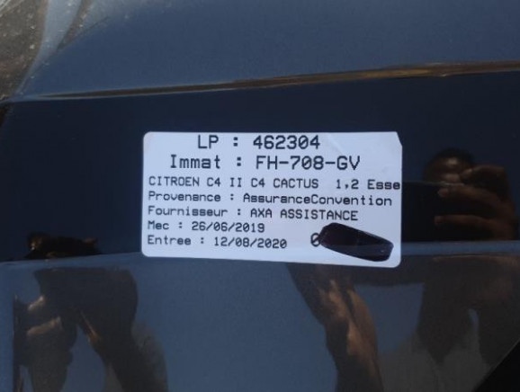 Leve vitre electrique avant droit CITROEN C4 CACTUS Photo n°1