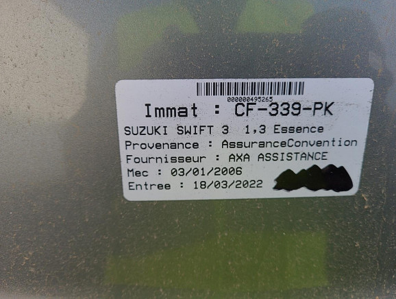 Avertisseur/Klaxon SUZUKI SWIFT 3 Photo n°1