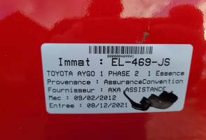 Cardan droit (transmission) TOYOTA AYGO 1