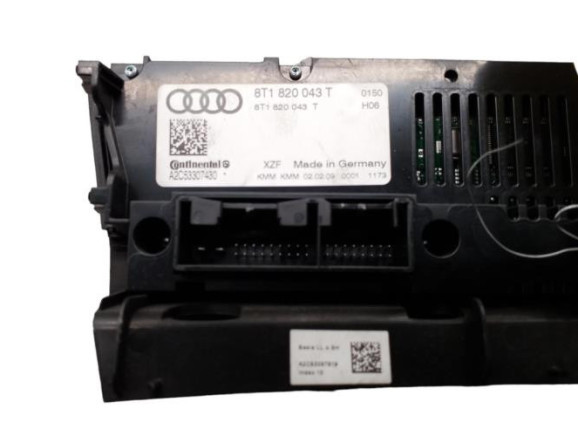 Commande chauffage AUDI A4 3 Photo n°1