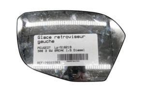 Glace retroviseur gauche PEUGEOT 308 3 SW