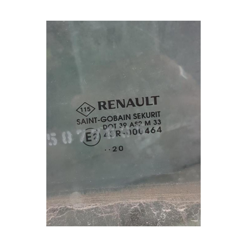 Vitre arriere droit RENAULT CLIO 5 Photo n°1