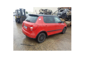 Renfort pare choc arriere (traverse) SKODA FABIA 2 Photo n°14