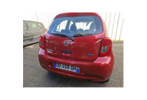 Renfort pare choc arriere (traverse) NISSAN MICRA 4 Photo n°12