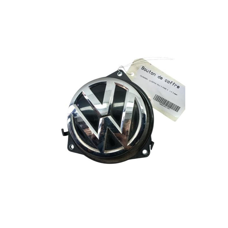 Bouton de coffre VOLKSWAGEN POLO 5 Photo n°1