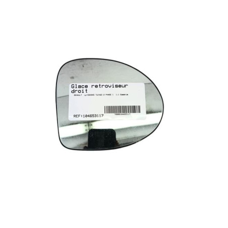 Glace retroviseur droit RENAULT TWINGO 2