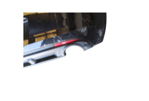 Pare choc arriere RENAULT LAGUNA 3 Photo n°2