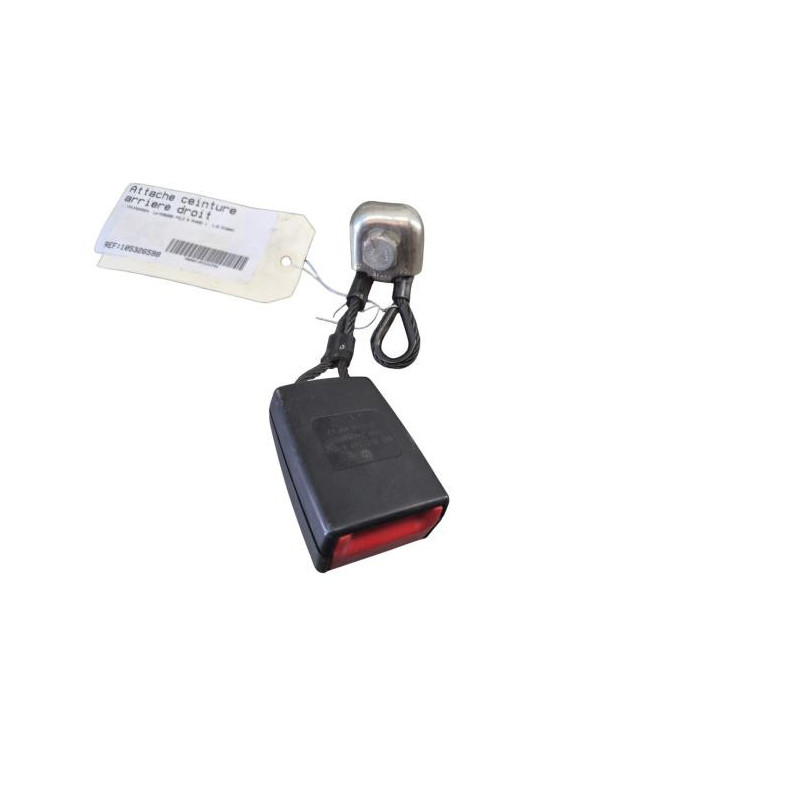 Attache ceinture arriere droit VOLKSWAGEN POLO 5 Photo n°1