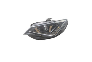 Optique avant principal gauche (feux)(phare) SEAT IBIZA 4 Photo n°2