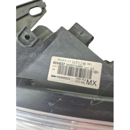Optique avant principal gauche (feux)(phare) RENAULT SCENIC 3