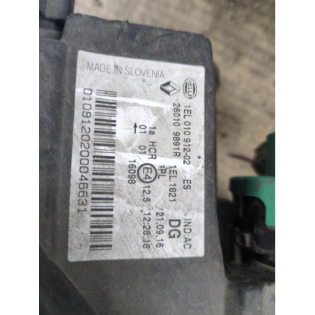 Optique avant principal droit (feux)(phare) RENAULT ZOE 1