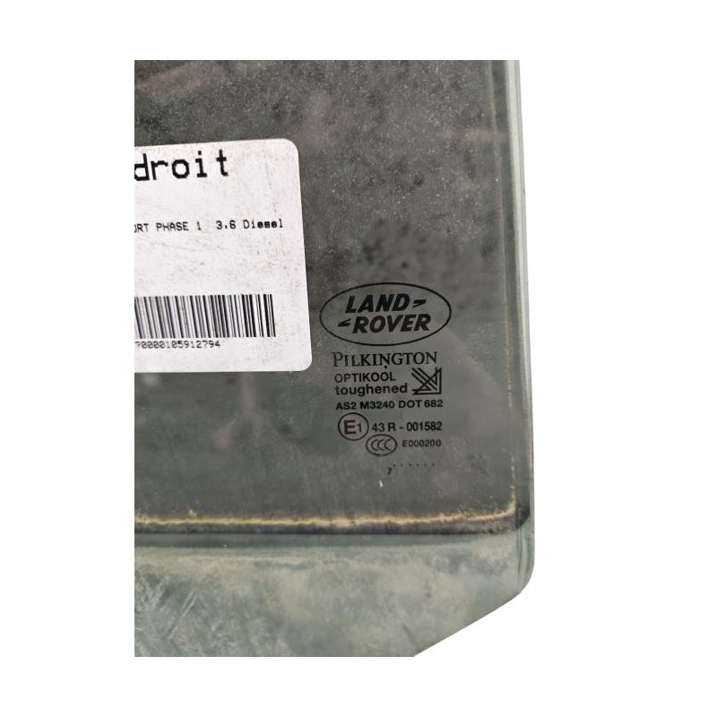 Vitre arriere droit LAND ROVER RANGE ROVER 1 SPORT Photo n°1