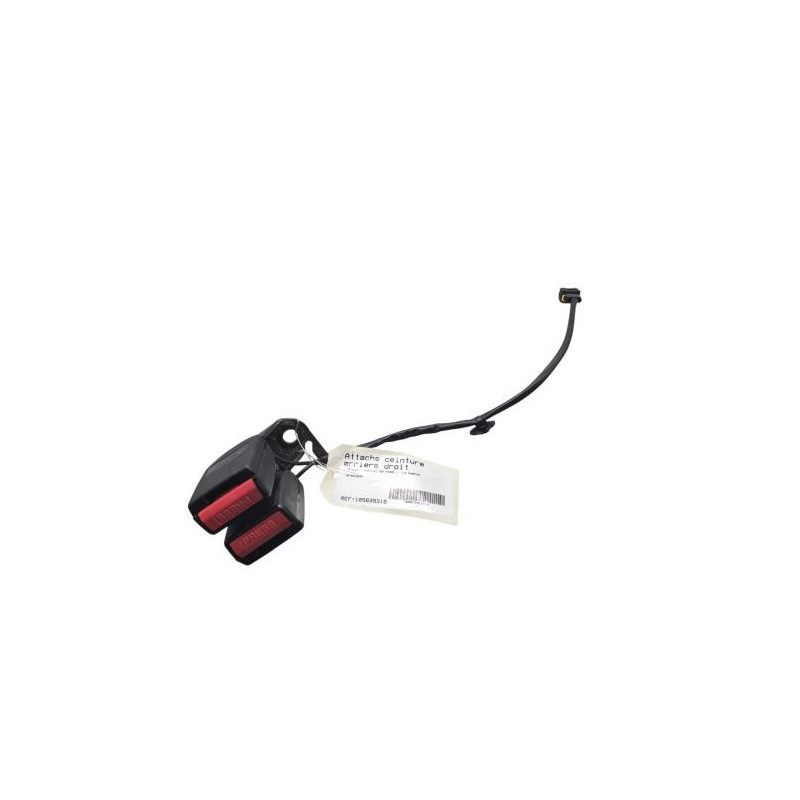 Attache ceinture arriere droit PEUGEOT 207 Photo n°1