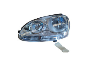 Optique avant principal gauche (feux)(phare) VOLKSWAGEN GOLF 5 Photo n°3
