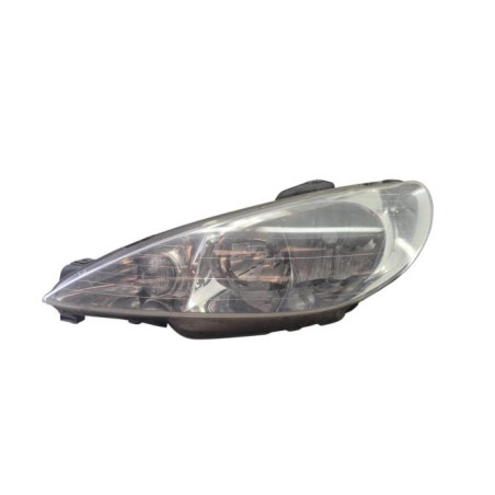Optique avant principal gauche (feux)(phare) PEUGEOT 206