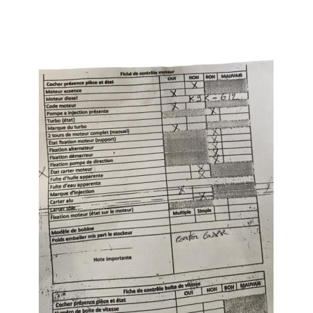 Moteur RENAULT CLIO 4