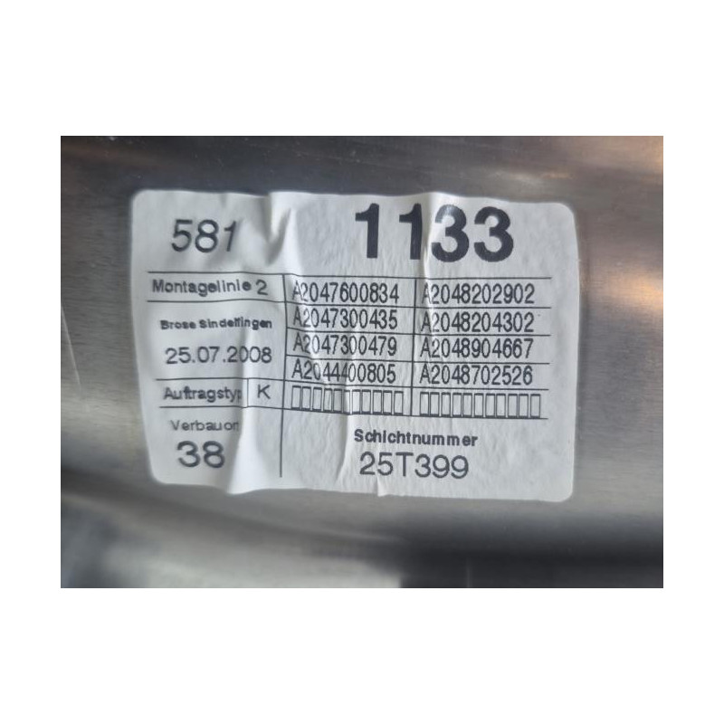 Leve vitre electrique arriere droit MERCEDES CLASSE C 204 Photo n°1 Leve vitre electrique arriere droit MERCEDES CLASSE C 204 Photo n°1