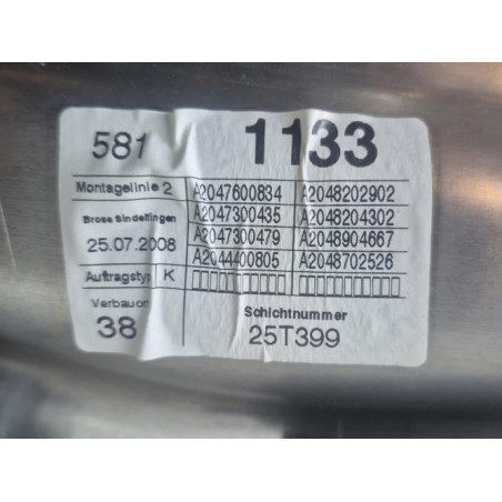 Leve vitre electrique arriere droit MERCEDES CLASSE C 204