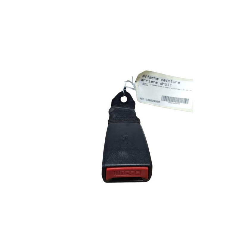 Attache ceinture arriere droit RENAULT TWINGO 2 Photo n°1