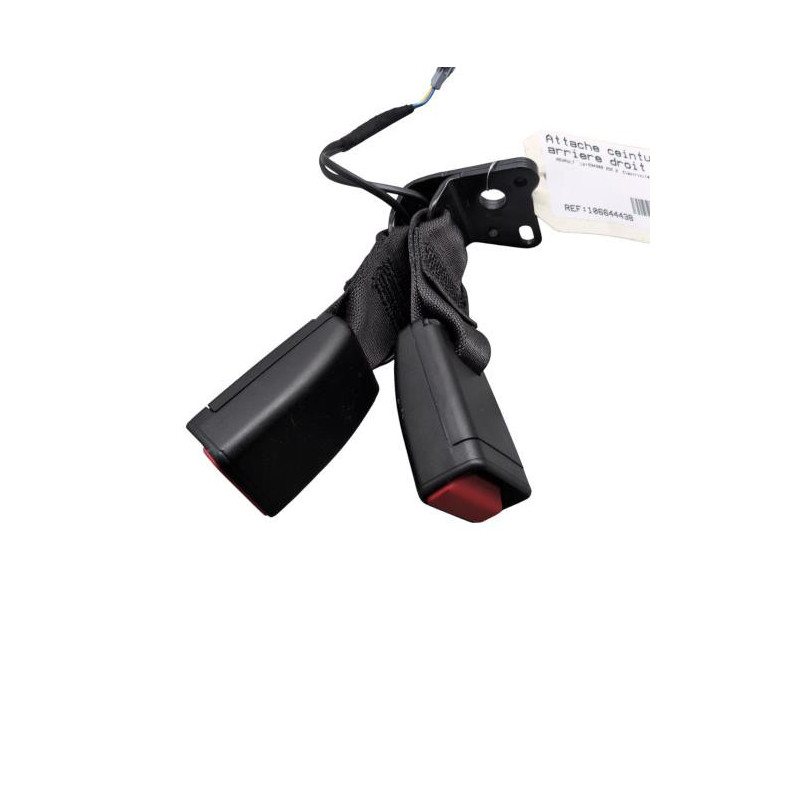 Attache ceinture arriere droit RENAULT ZOE 2 Photo n°1