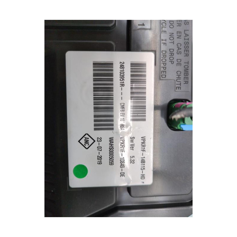 Compteur RENAULT ZOE 2 Photo n°1