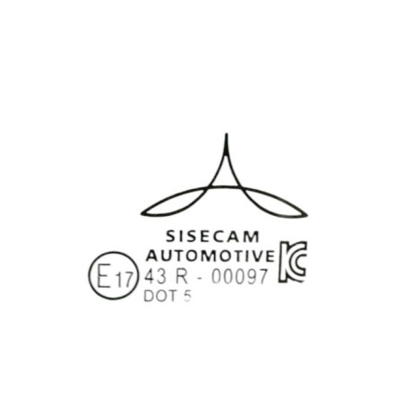 Vitre arriere droit RENAULT CLIO 5