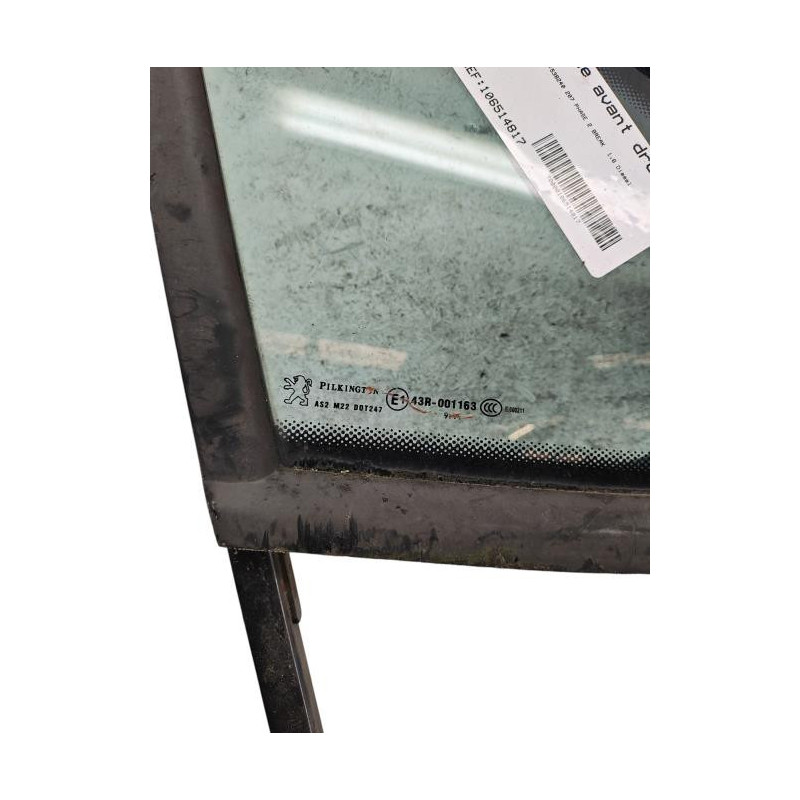 Custode avant droit (porte) PEUGEOT 207 Photo n°1