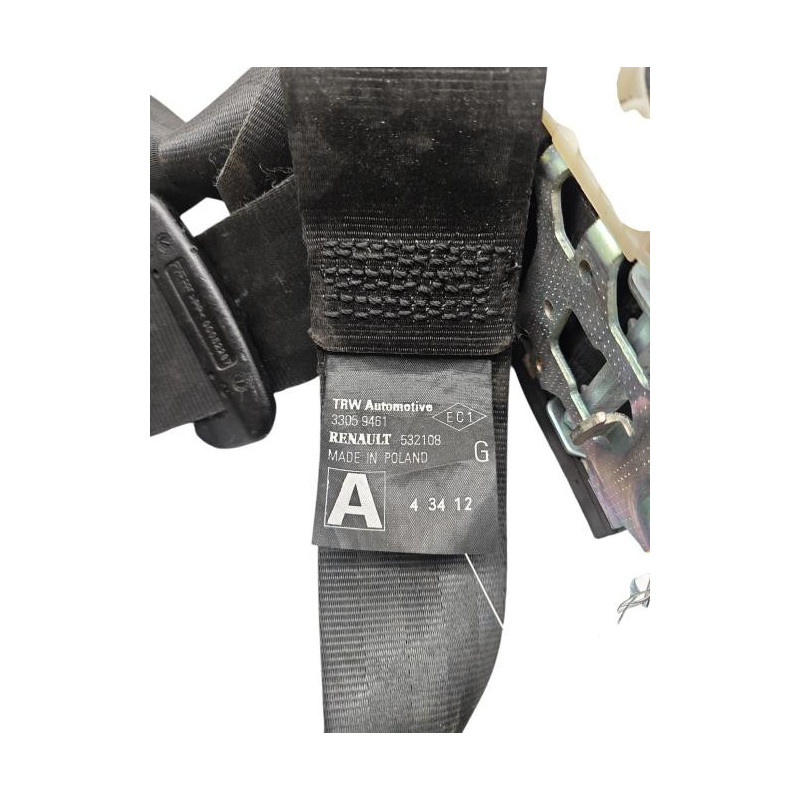 Ceinture avant gauche RENAULT TWINGO 2 Photo n°1