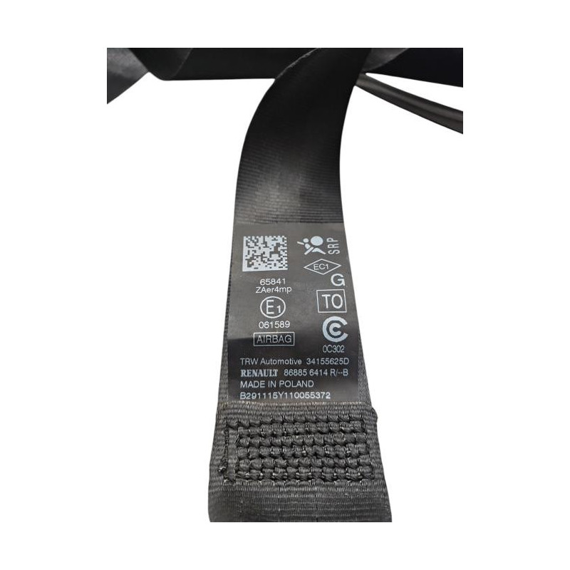 Ceinture avant gauche RENAULT TWINGO 3 Photo n°1