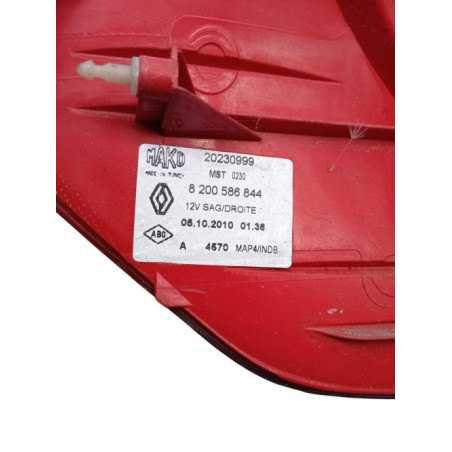 Feu arriere principal droit (feux) RENAULT CLIO 3
