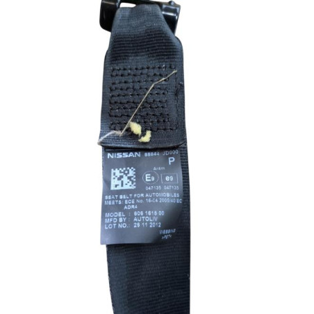 Ceinture arriere droit NISSAN QASHQAI 1