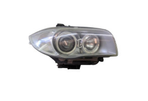 Optique avant principal droit (feux)(phare) BMW SERIE 1 E81 Photo n°4