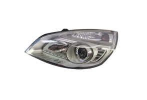 Optique avant principal gauche (feux)(phare) RENAULT SCENIC 2 Photo n°3