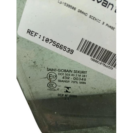 Custode avant droit (porte) RENAULT GRAND SCENIC 3