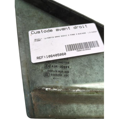 Custode avant droit (porte) RENAULT GRAND SCENIC 3