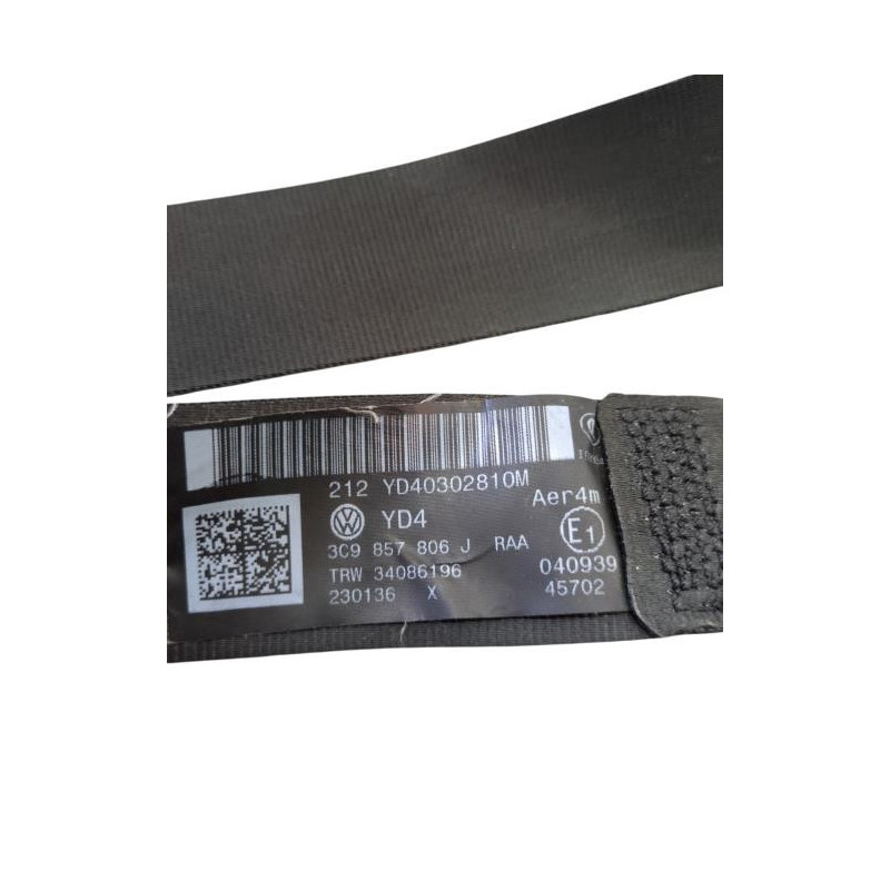 Ceinture arriere droit VOLKSWAGEN PASSAT 5 Photo n°1